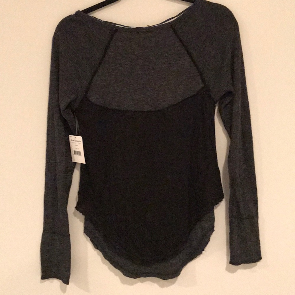 NWT Free People Layered Thermal Top - Picture 7 of 7